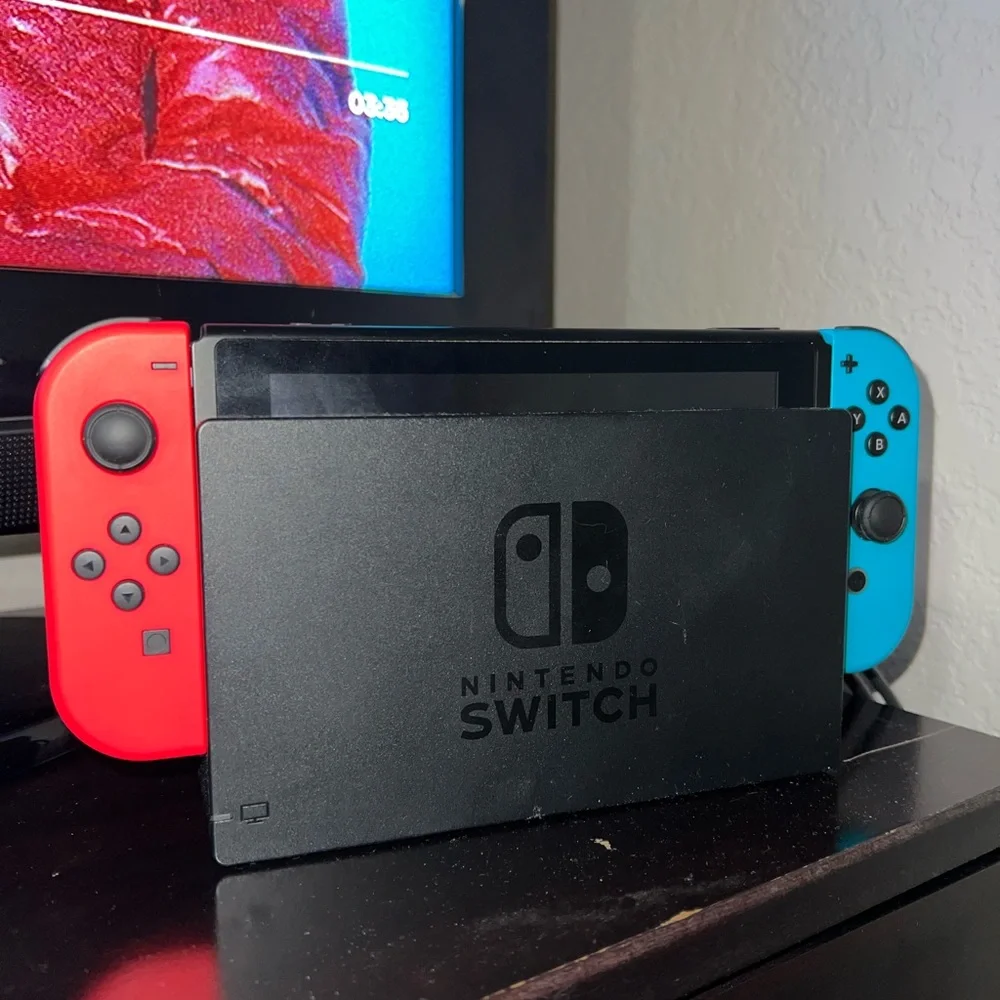 Nintendo Switch Console Red and Blue Joy-Con